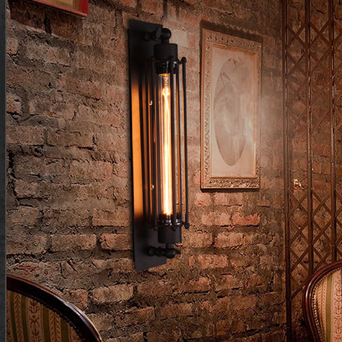 Vintage Industrial Iron LED Wall Lamp Noxord