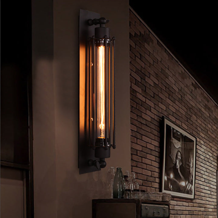 Vintage Industrial Iron LED Wall Lamp Noxord