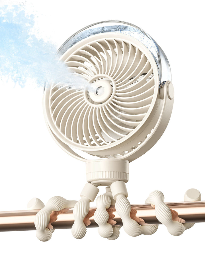 Misting Stroller Fan – Portable Baby Fan with Spray | Kalsten