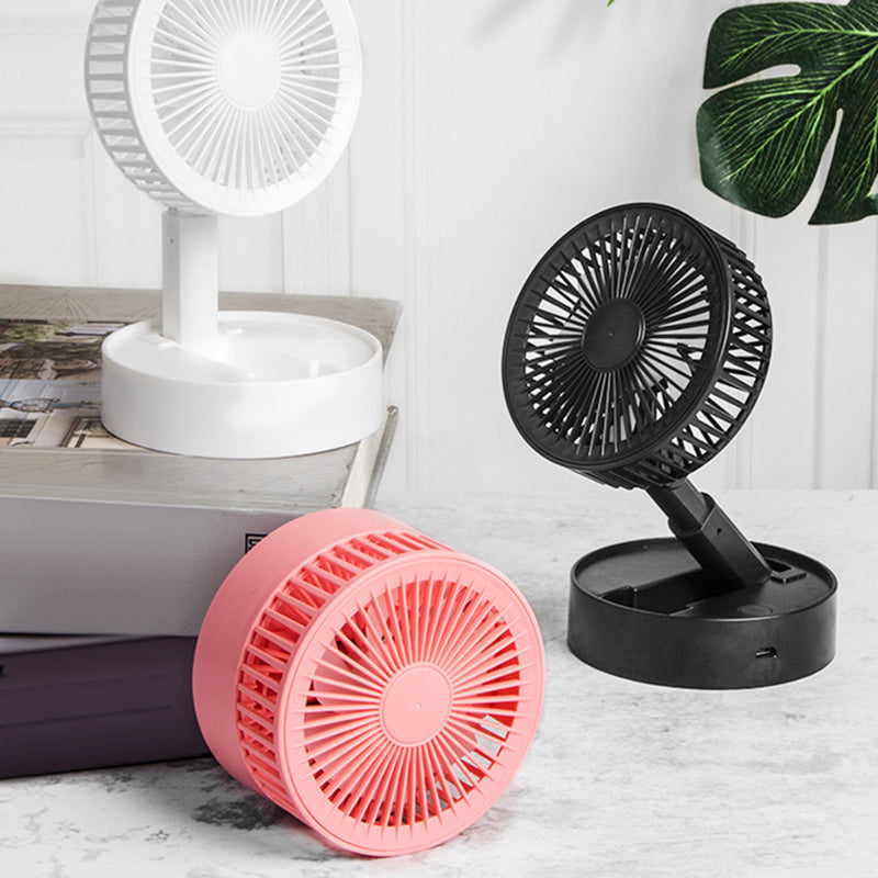 Mini fan with foldable telescopic phone holder | Kalsten