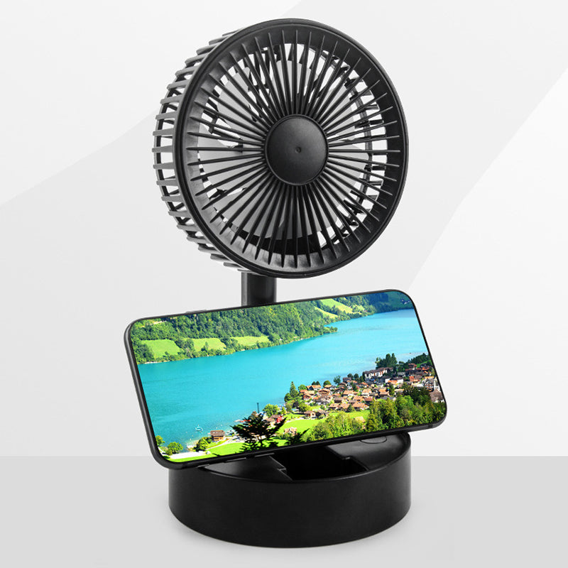 Kalsten | Height-adjustable, rechargeable telescopic stand fan