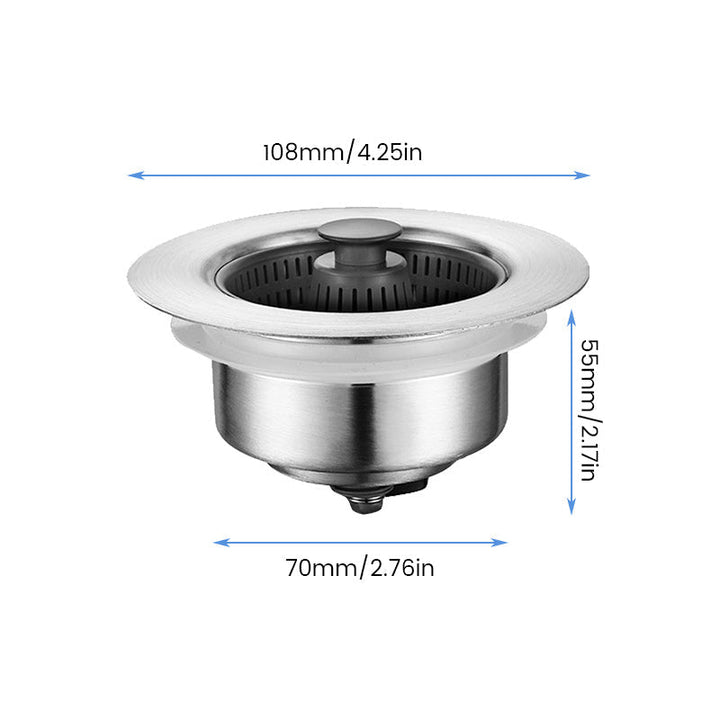 Odor filter for kitchen sink | Kalsten