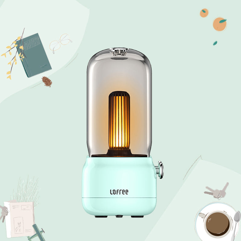 LED Table Lamp, with 2 Light Modes & Dual-mode Charging, for Sleeping, Party, Dinner & More | Noxord