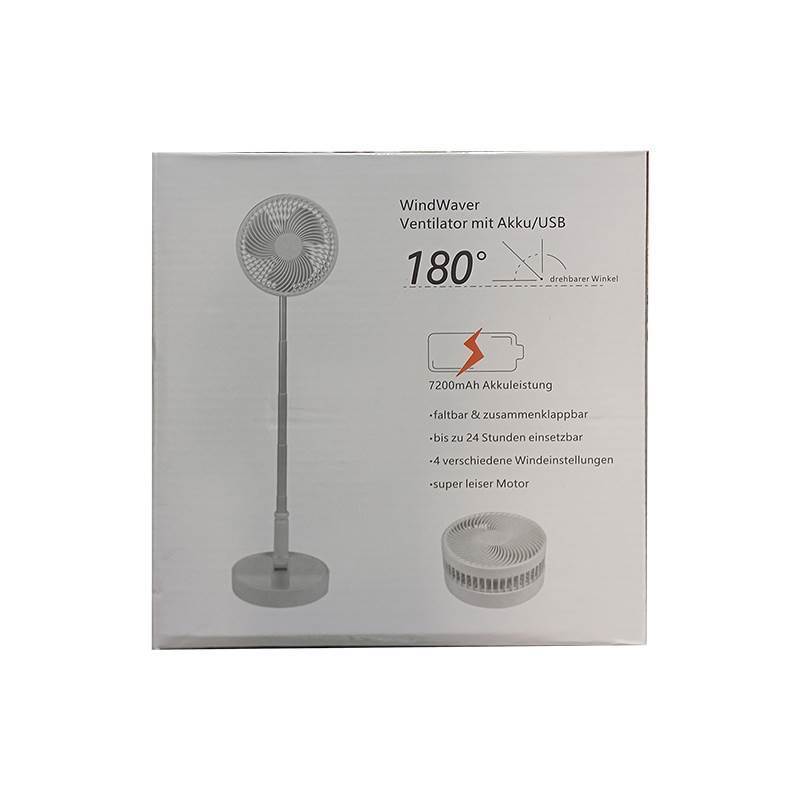 Portable Rechargeable Foldable Desk Fan | Kalsten