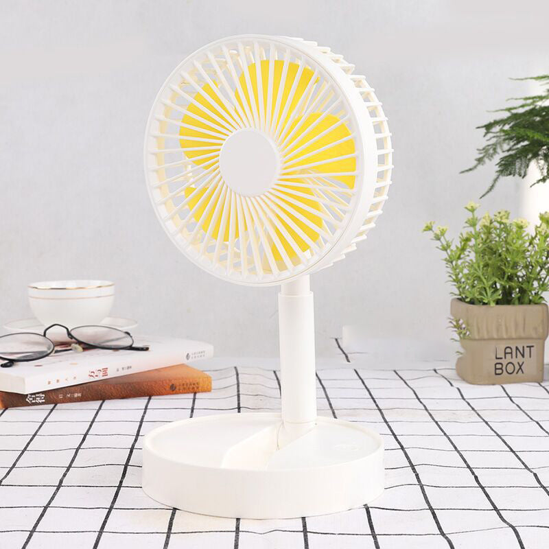Mini fan with foldable telescopic phone holder | Kalsten