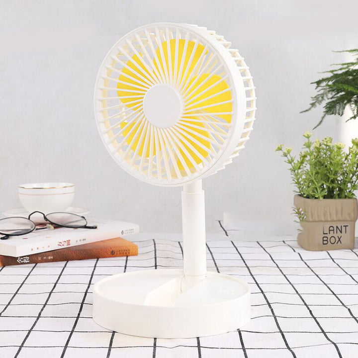 Mini fan with foldable telescopic phone holder | Kalsten