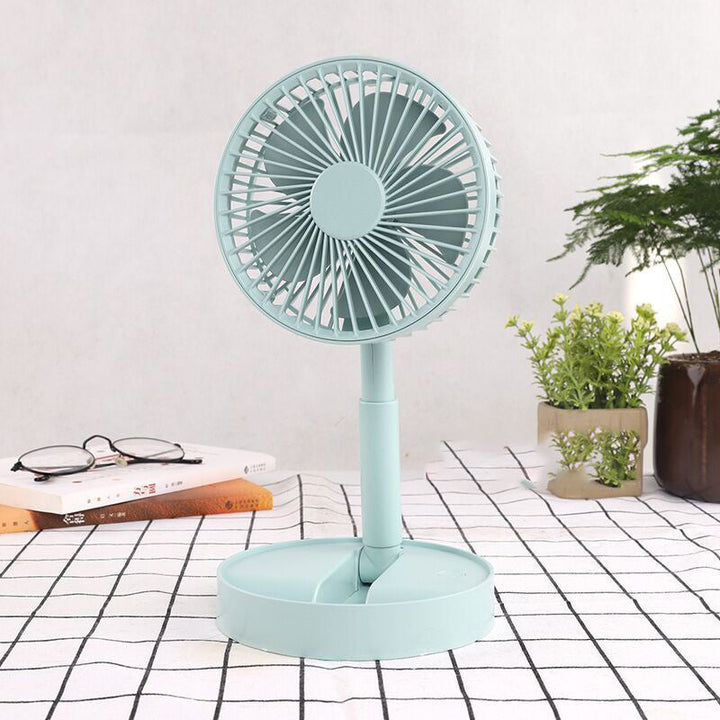 Mini fan with foldable telescopic phone holder | Kalsten