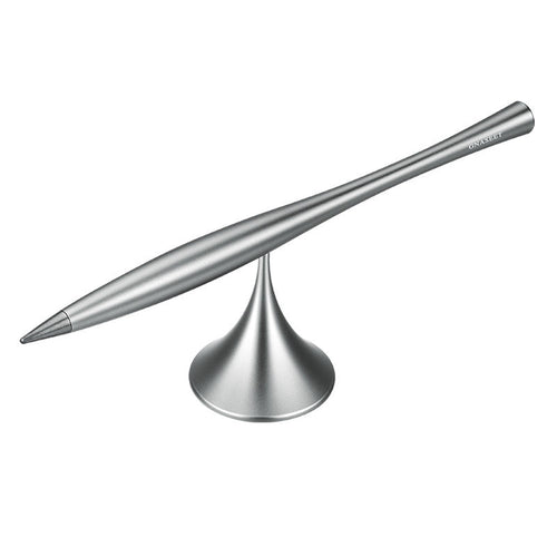 Kalsten | Inkless Eternal Metal Pen, with replaceable metal pen tip, Spinning Base & Smooth Aluminum Alloy Shell, for Office, Work & Study