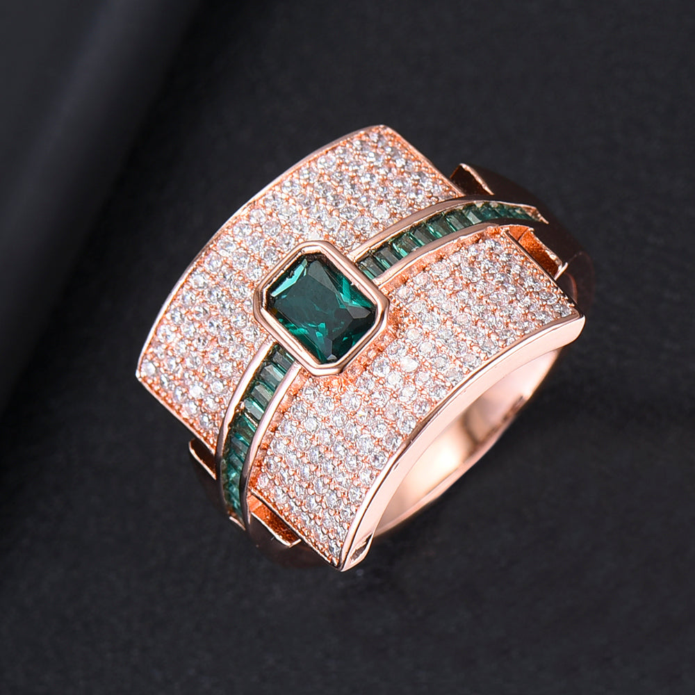 Noxord | Monaco Design Luxury Statement Stackable Ring For Women