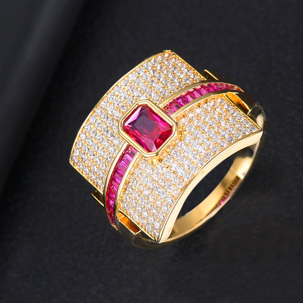 Noxord | Monaco Design Luxury Statement Stackable Ring For Women
