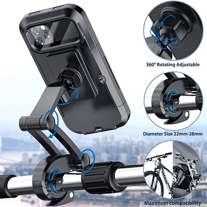 Kalsten | 15W Power Bank Waterproof Bike Handlebar Phone Mount