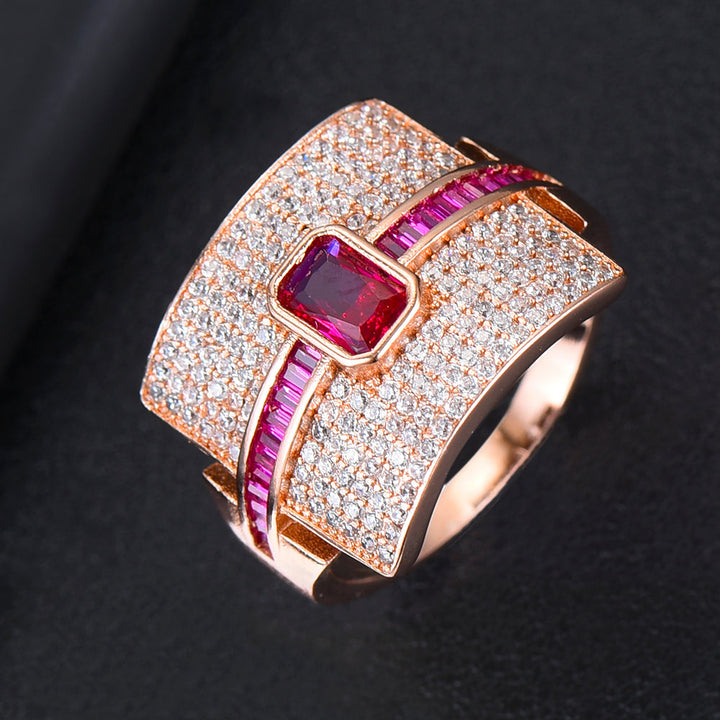 Noxord | Monaco Design Luxury Statement Stackable Ring For Women