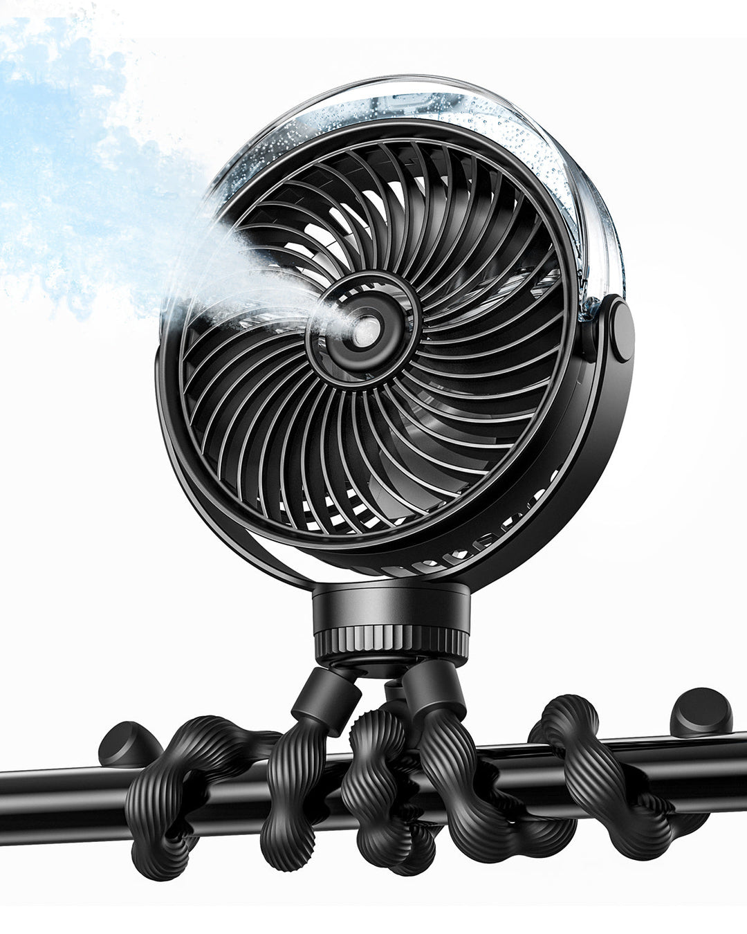 Misting Stroller Fan – Portable Baby Fan with Spray | Kalsten