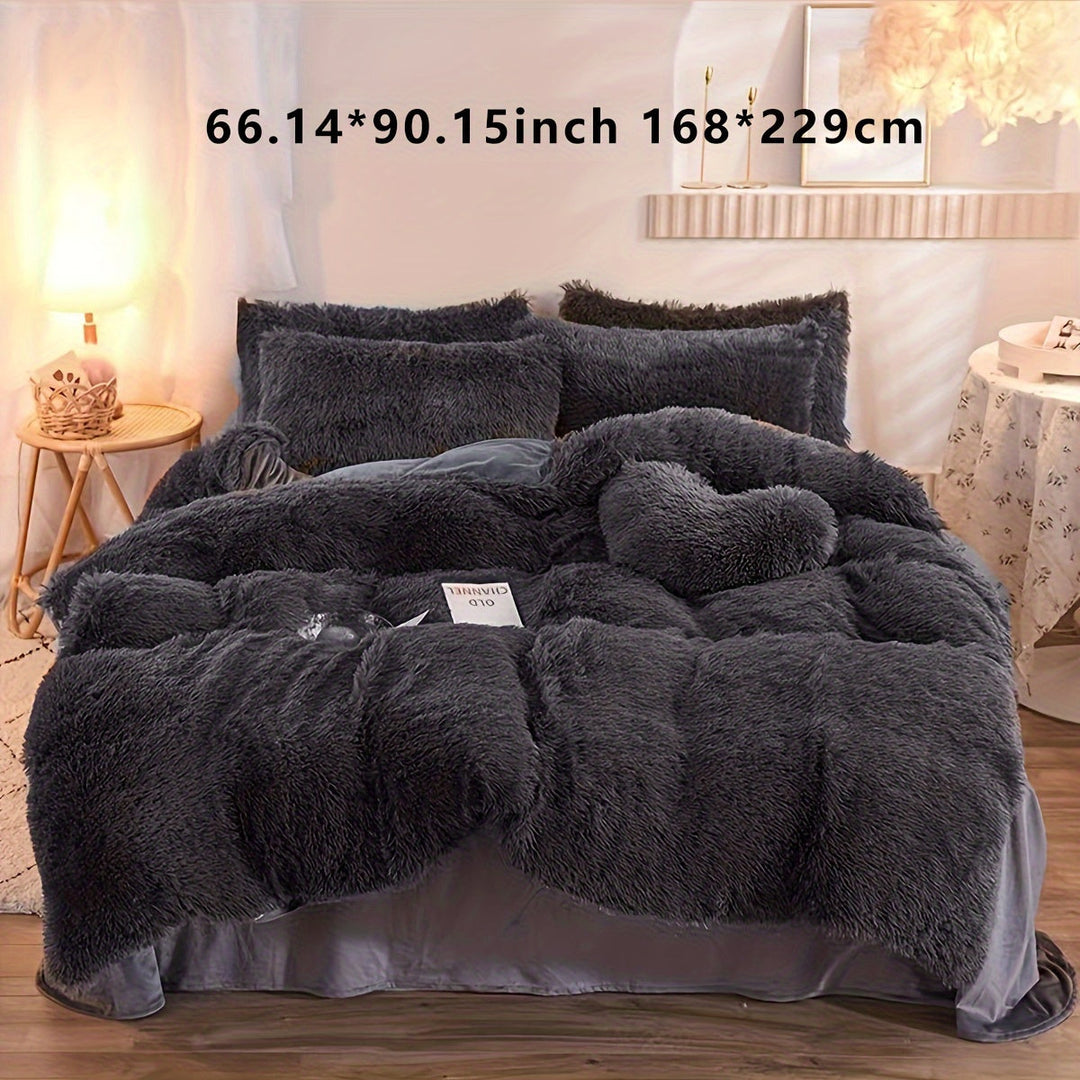 Luxurious Velvet Duvet Cover Set for Ultimate Comfort Noxord