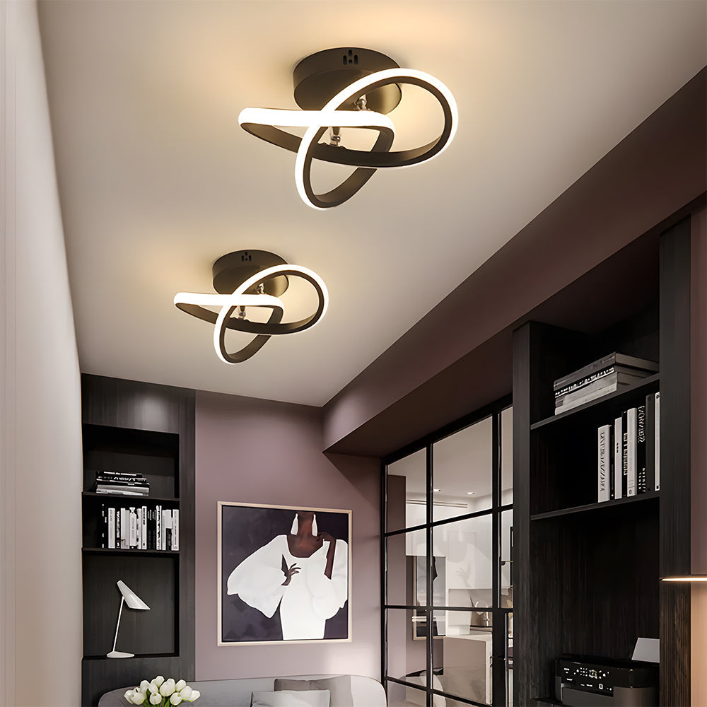 Black Metal LED Pendant Lamp Noxord