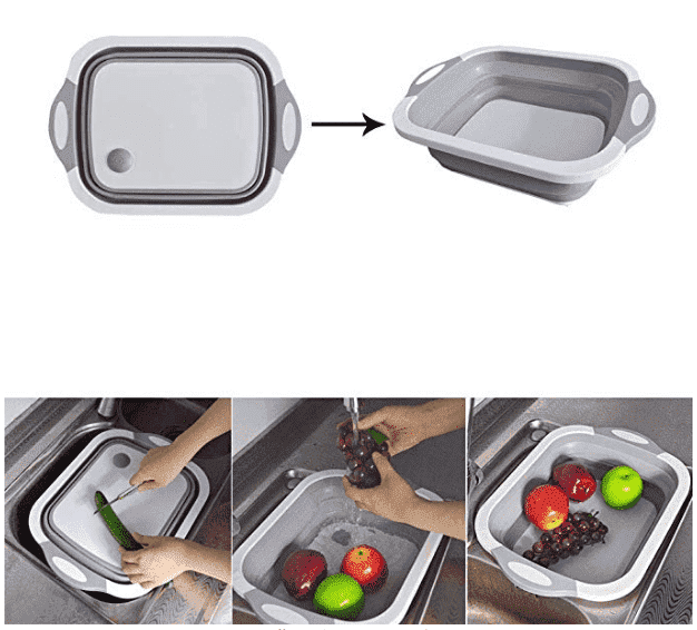 Kalsten Wash Tub Cutting Board - Thumbnail 3