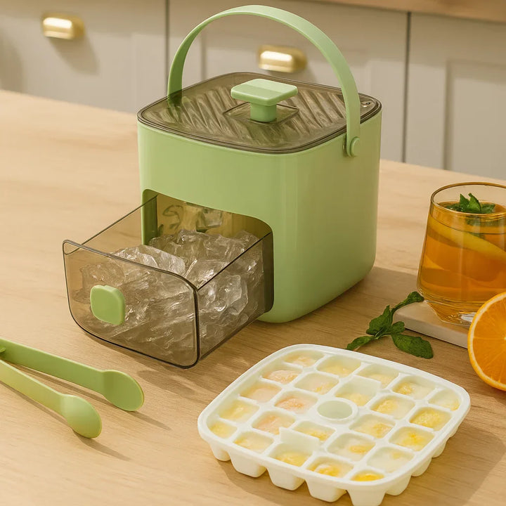 FreezeNinja — Perfect ice cubes at the push of a button for stress-free refreshment and impeccable freshness! | Kalsten