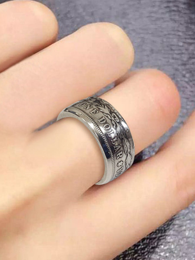 Noxord | Morgan Silver Dollar Coin Ring