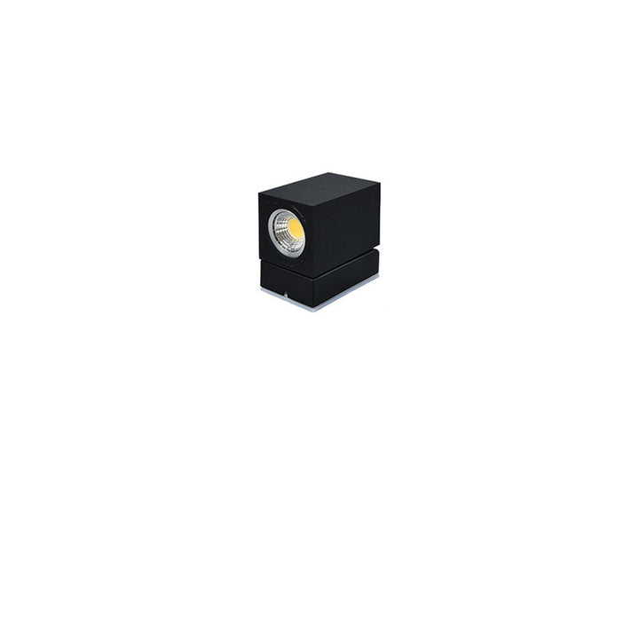 Modern Simplicity Waterproof Adjustable Angle Square Aluminum LED Wall Sconce Lamp For Outdoor Patio | Kalsten