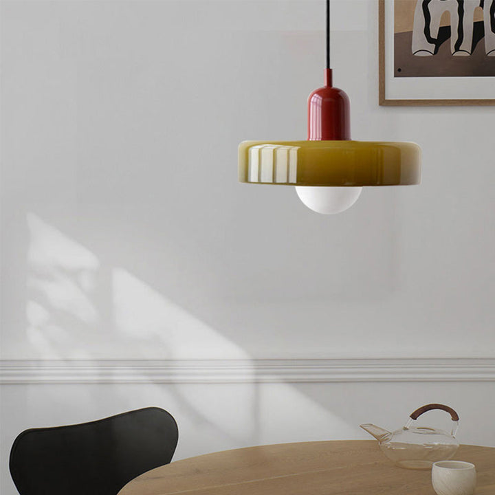 Colorful Bauhaus-Style Pendant Lamp - StiloGlas | Kalsten