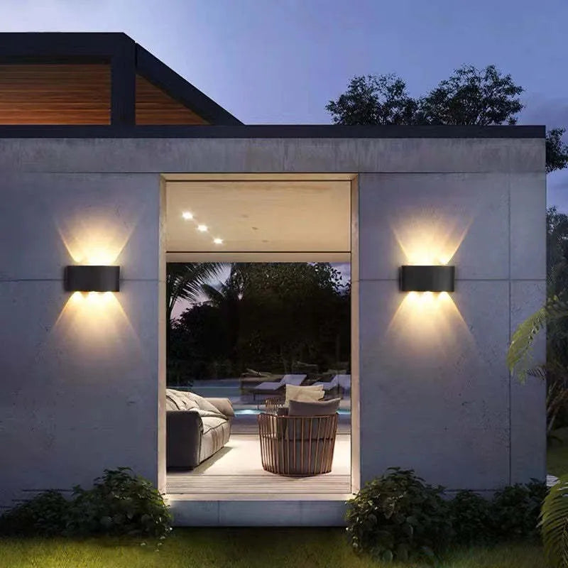 Modern White Waterproof LED Wall Lamp Noxord