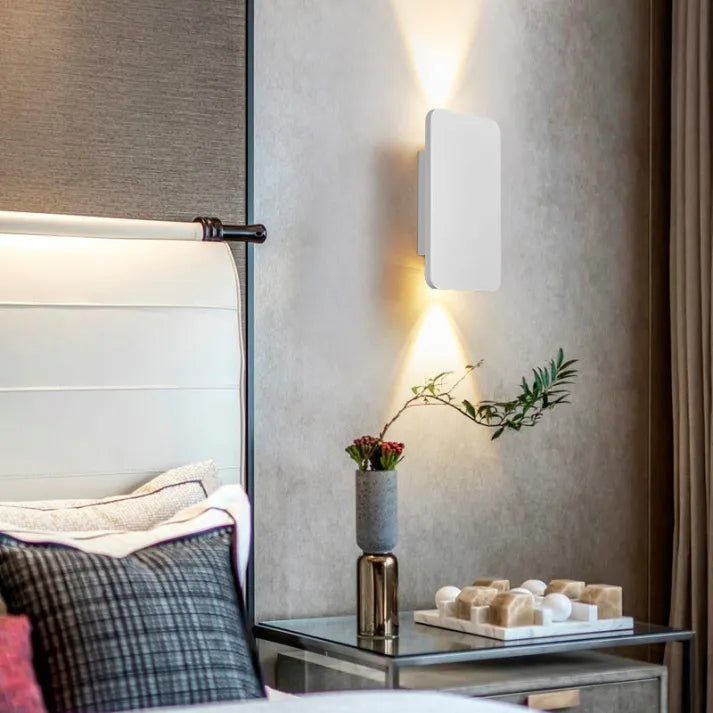 Modern Rectangle Metal Wall Lamp