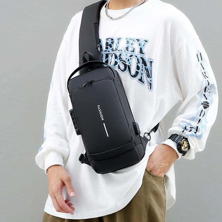 Casual multifunctional anti-theft chest bag for men | Kalsten