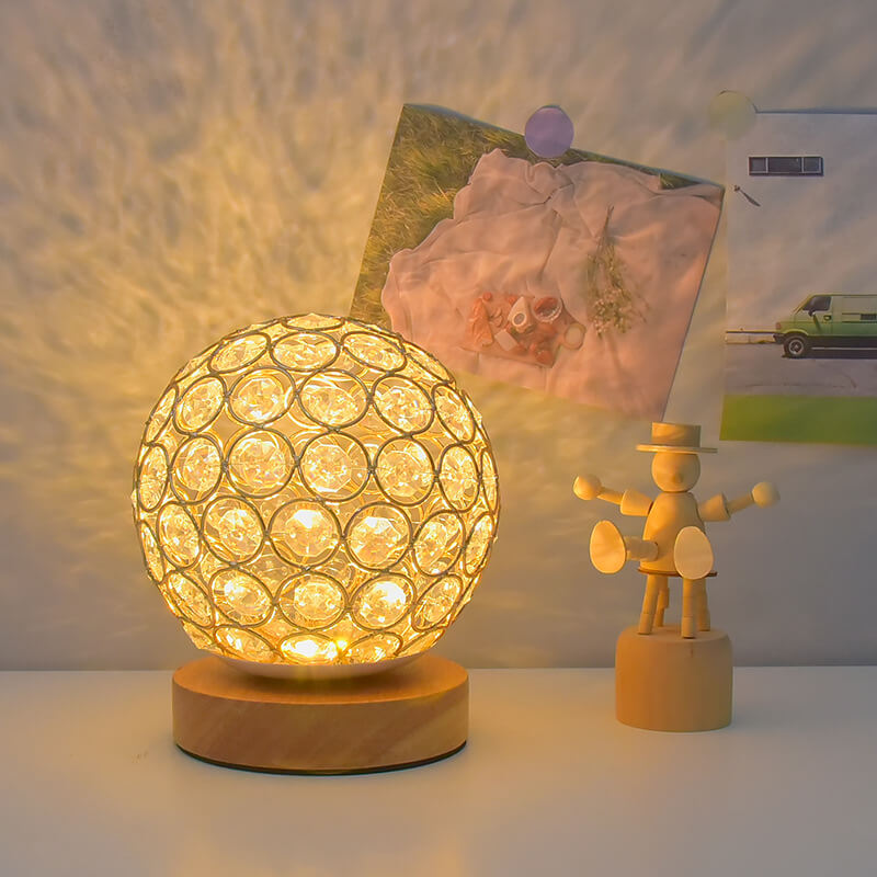 LumoAura USB LED Table Lamp | Rechargeable | Warm Light | Minimalist Design for Home | Kalsten