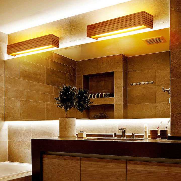 Modern Wood LED Wall Light Kalsten