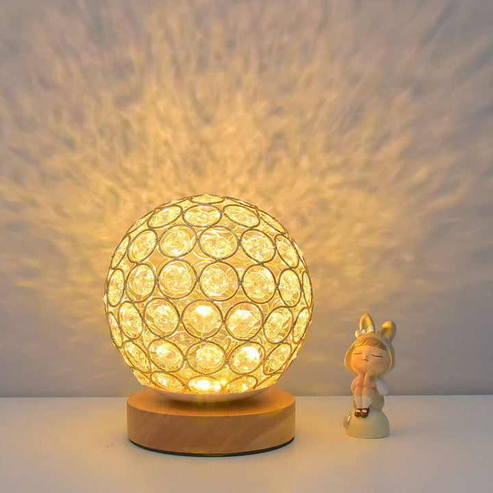 LumoAura USB LED Table Lamp | Rechargeable | Warm Light | Minimalist Design for Home | Kalsten