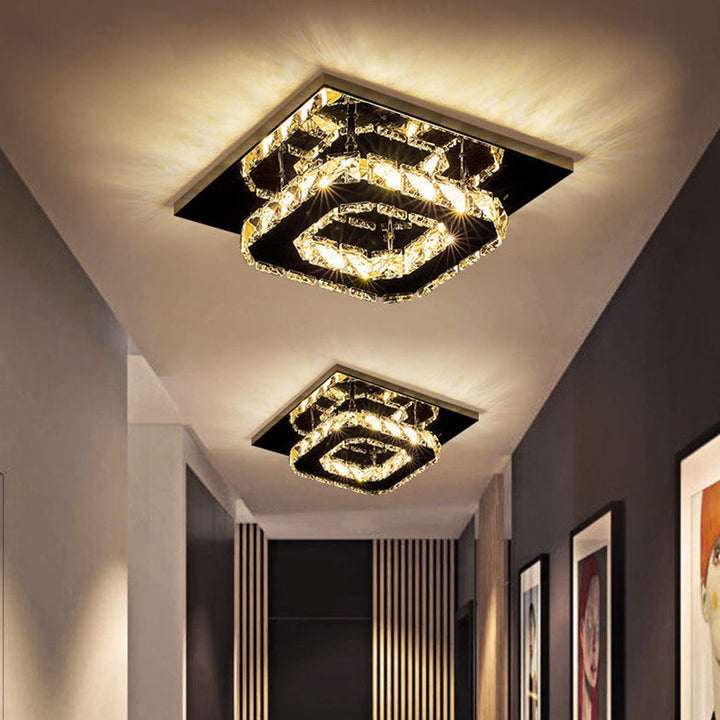 Crystal LED Recessed Ceiling Lamp Noxord
