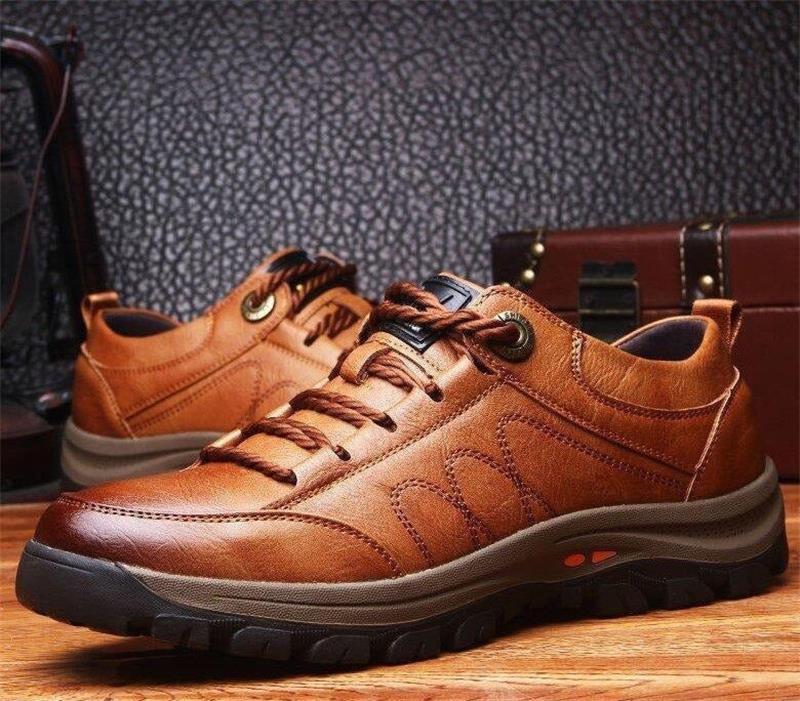 Kalsten | Men’s Orthopedic Leather Shoes | Supportive Comfort
