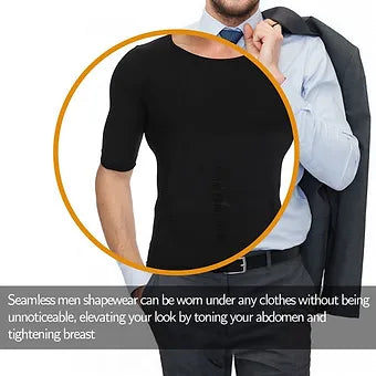 Kalsten | Men's Body Shaper Slimming T-Shirt