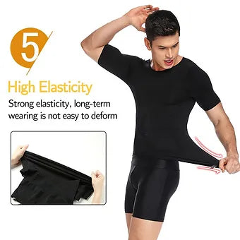 Kalsten | Men's Body Shaper Slimming T-Shirt