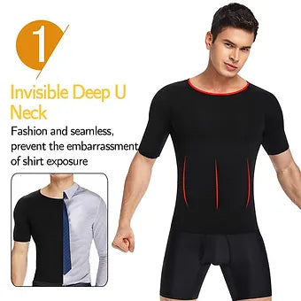 Kalsten | Men's Body Shaper Slimming T-Shirt