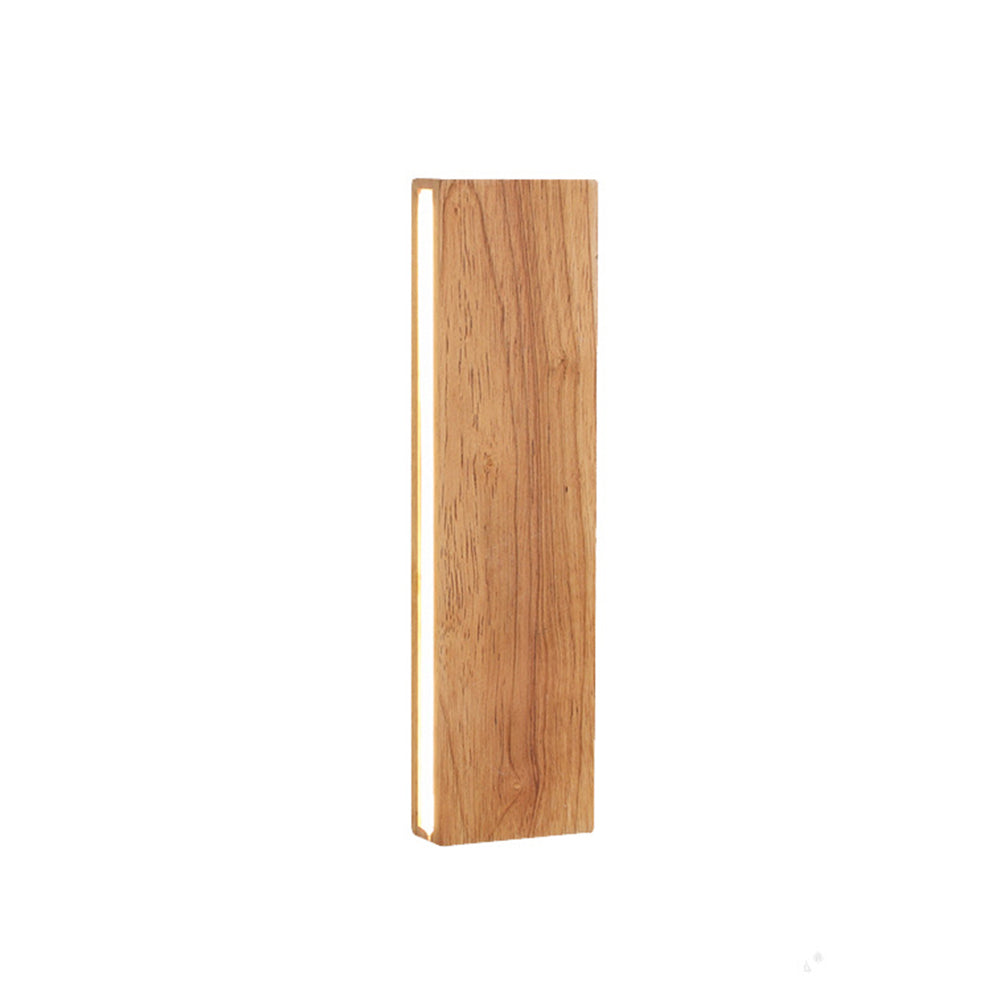 Rotatable Wooden LED Wall Lamp Noxord