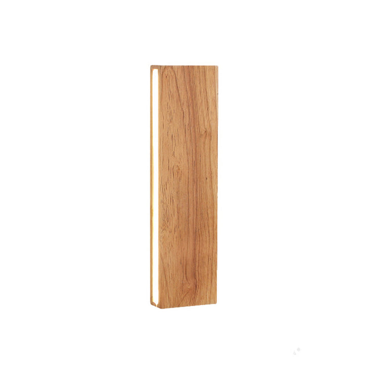 Rotatable Wooden LED Wall Lamp Noxord