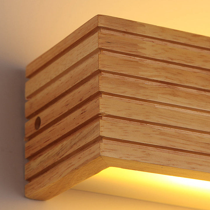 Modern Wood LED Wall Light Kalsten
