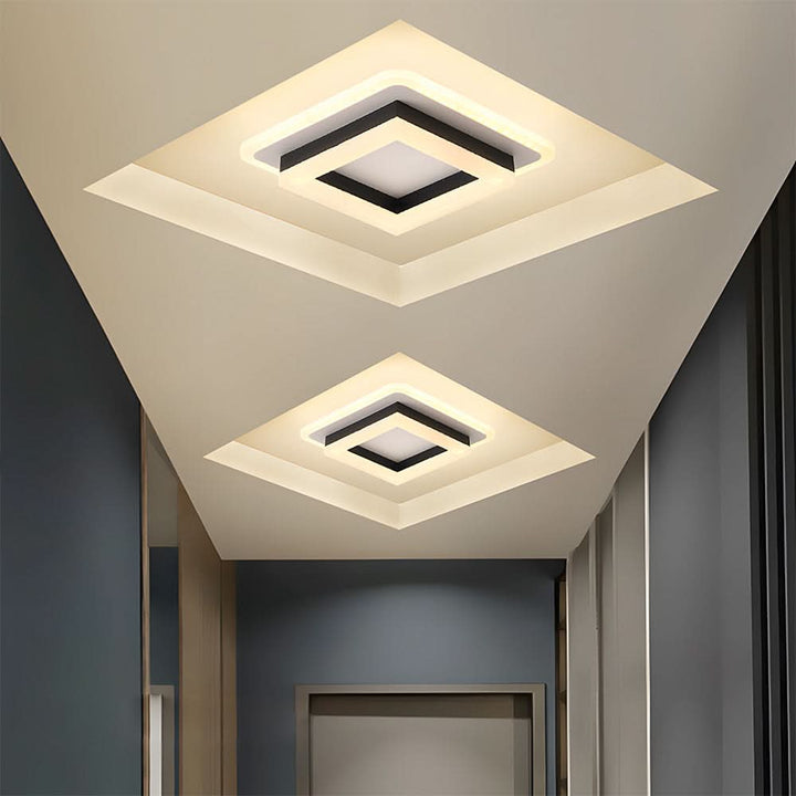 Square LED Ceiling Light for Modern Homes
