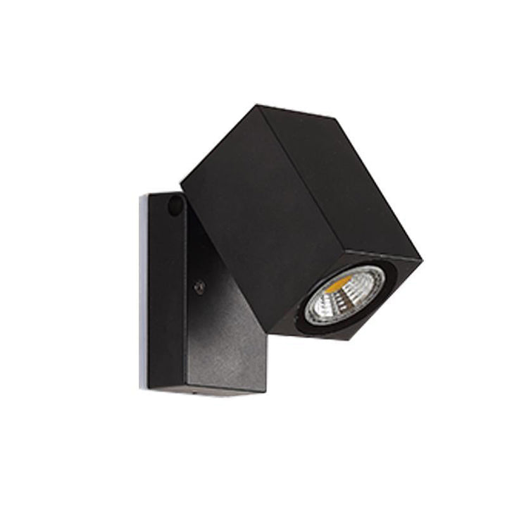 Modern Simplicity Waterproof Adjustable Angle Square Aluminum LED Wall Sconce Lamp For Outdoor Patio | Kalsten