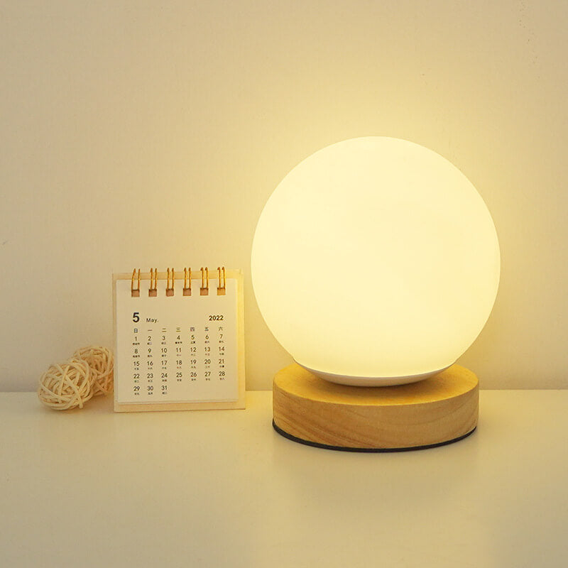 LumoAura USB LED Table Lamp | Rechargeable | Warm Light | Minimalist Design for Home | Kalsten