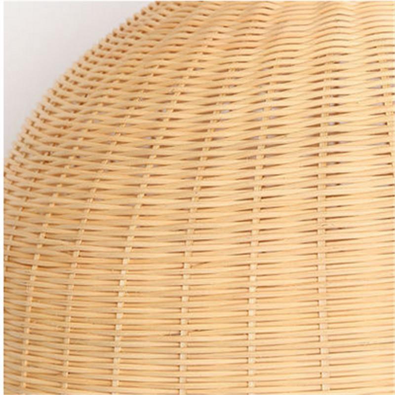 Bamboo Rattan Basket Pendant Light For Kitchen | Kalsten
