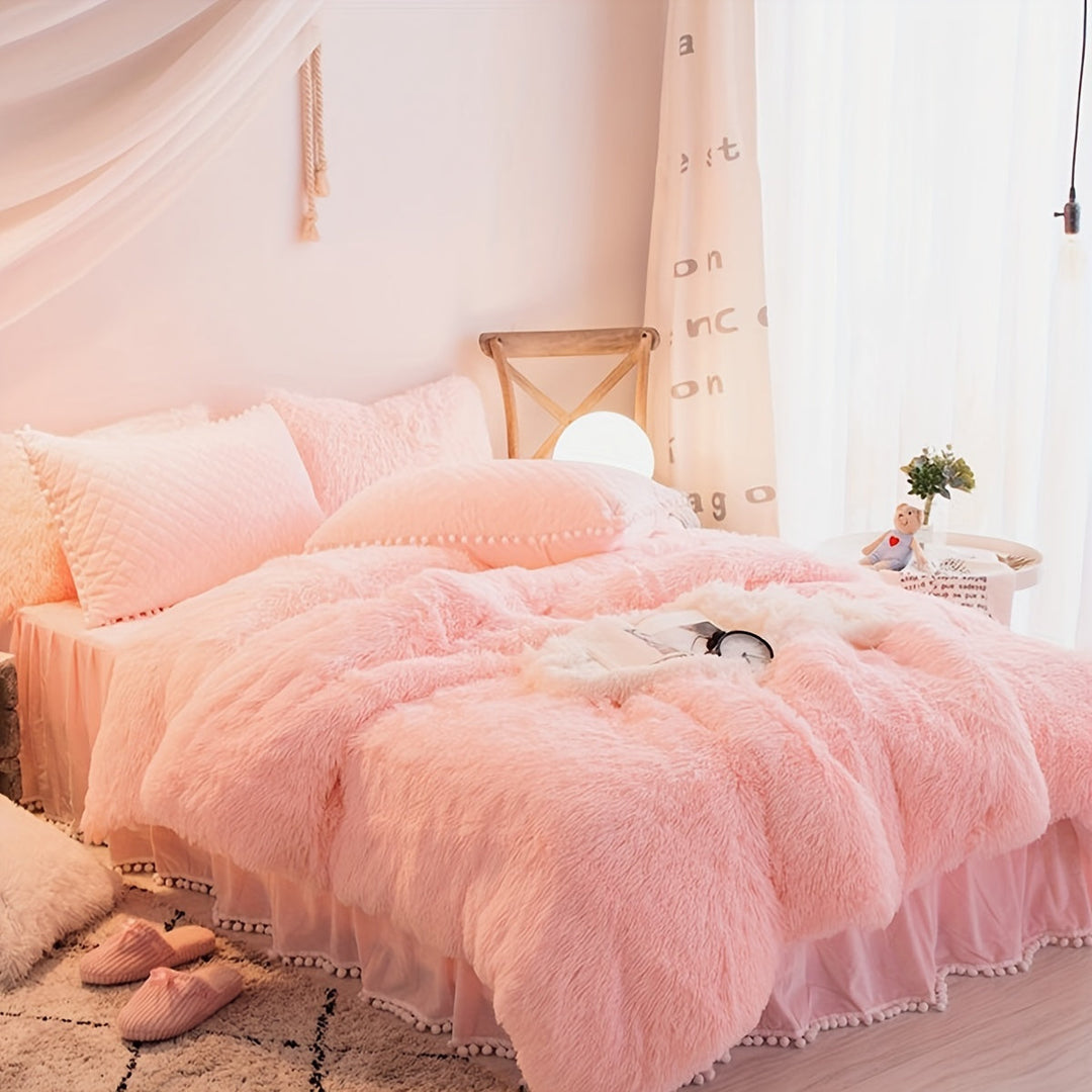 Luxurious Velvet Duvet Cover Set for Ultimate Comfort Noxord