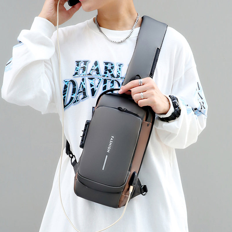 Casual multifunctional anti-theft chest bag for men | Kalsten