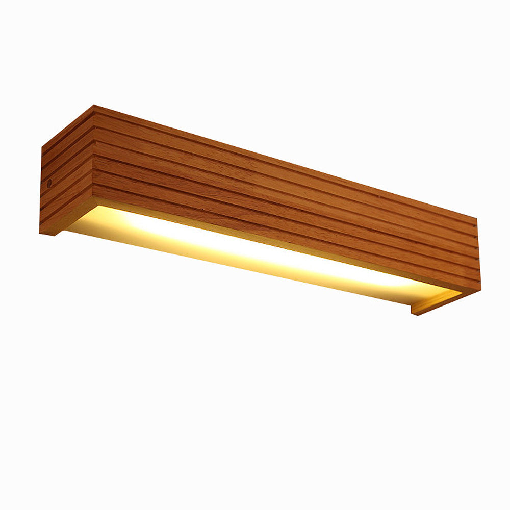 Modern Wooden LED Wall Light