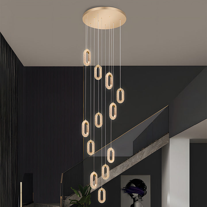 Nordic Modern Zinc Alloy LED Pendant Light For Living Room | Kalsten