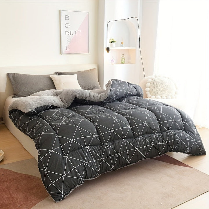 Luxury All-Season Duvet Insert with Geometric Patterns Noxord