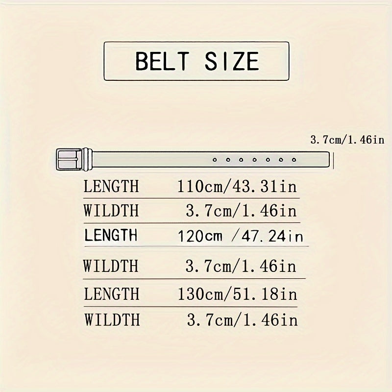Kalsten | Men’s Genuine Leather Belt with Automatic Buckle – Classic Adjustable Cowhide Waist Belt