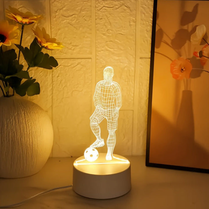 SportGlow Lamp - 3D Football Illusion Table Lamp Kalsten