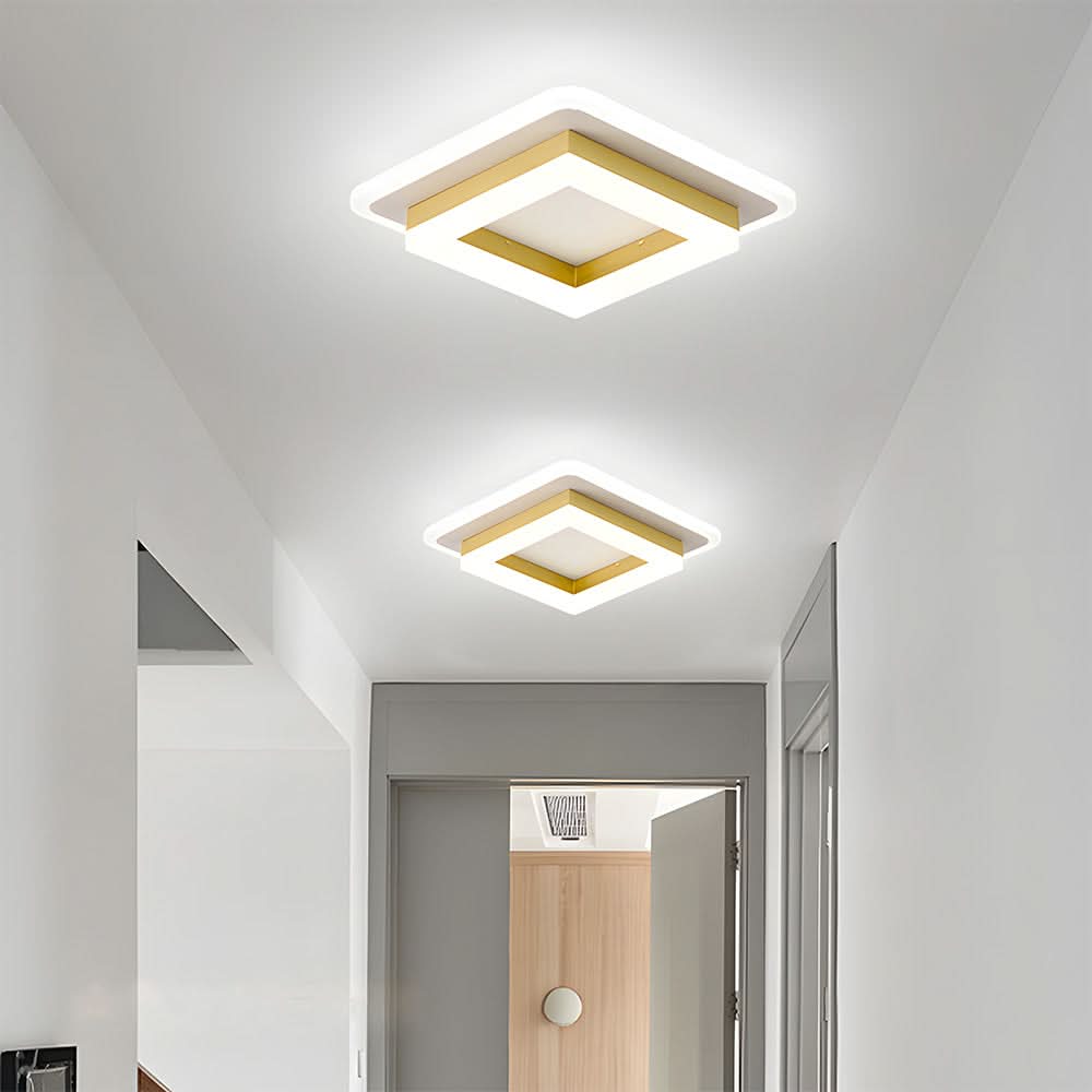 Square LED Ceiling Light for Modern Homes